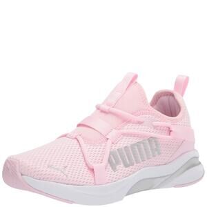 PUMA Softride Rift Slip On Sneaker, Pink -Lady White, 5 US Unisex Big Kid